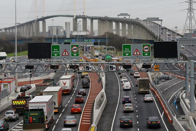 M25 Dartford Crossing Closure Traffic As Bridge To Be Shut For Hours