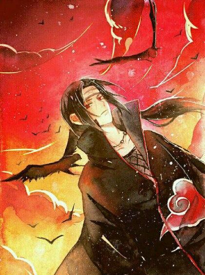 How to Draw Itachi Uchiha From Naruto in Pencil in Stages_国际_蛋蛋赞