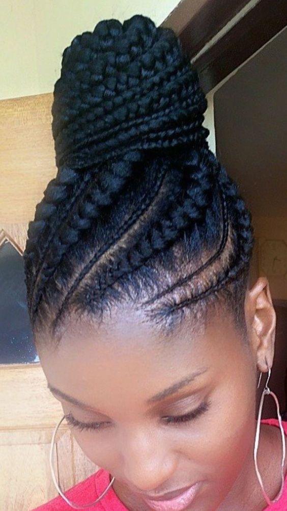 40 Super Goddess Braid Hairstyle For Black Women