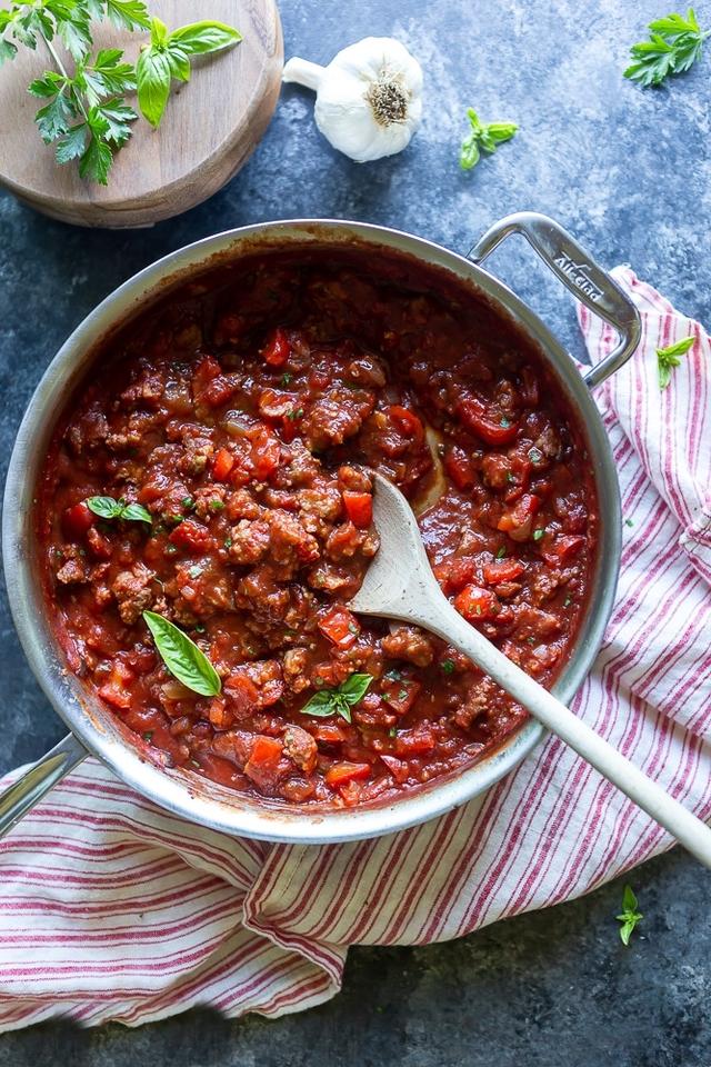 Quick and Easy Italian Sausage Marinara Sauce Recipe