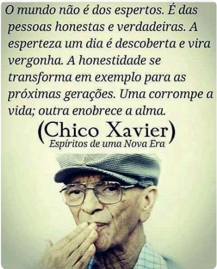 Mensagens De Chico Xavier Frases Sobre A Vida