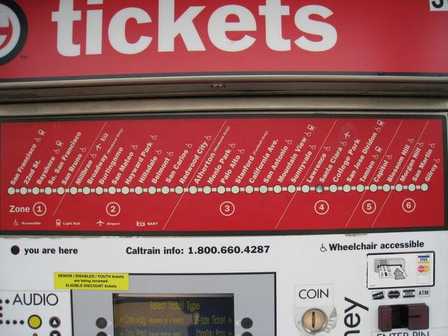 caltrain clipper card fare