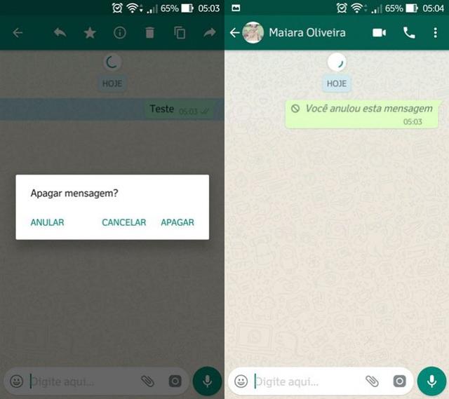 Finalmente! WhatsApp ganha função de bloquear mensagens enviadas