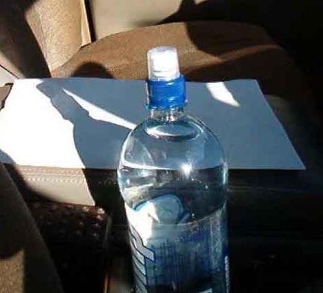 Jamais deixe garrafas plásticas de água em seus carros. Aqui está o porquê: