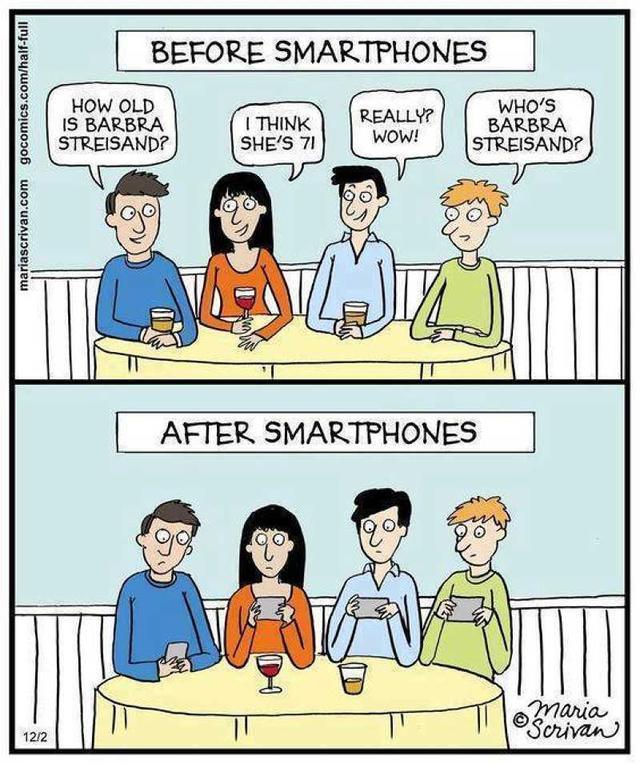 12 Cartoons Showing The 'Then & Now' Of Today's World