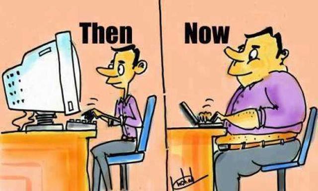 12 Cartoons Showing The 'Then & Now' Of Today's World