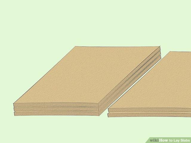 how to lay slabs