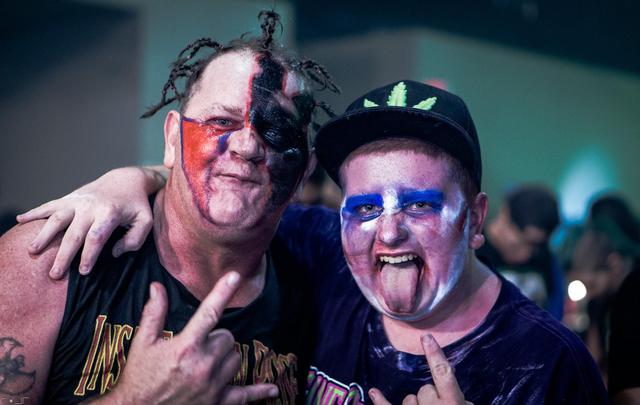 Juggalo Family Gets Some Faygo Love During ICP Stop in Houston.