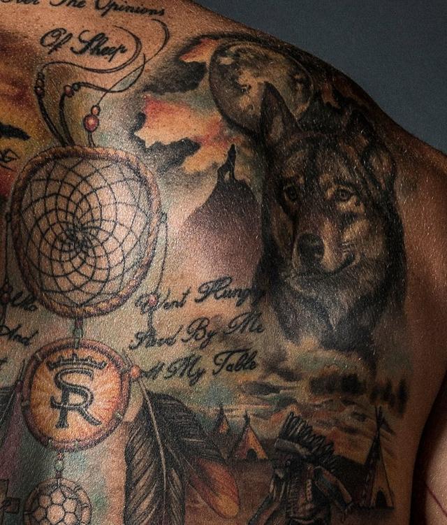 Sergio Ramos Tattoos! Great Player, Great tattoos!_国际_蛋蛋赞