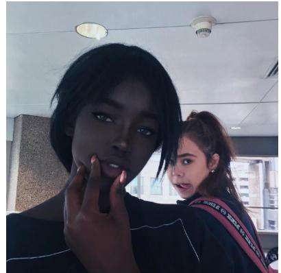 Gorgeous African American Model Calls Herself The Black Hannah Montana 国际 蛋蛋赞