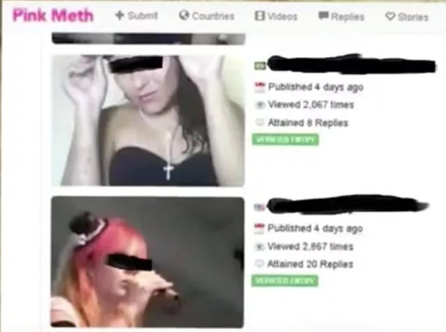 Fortunately, Pink Meth is a website that was hosted on the dark net, until ...