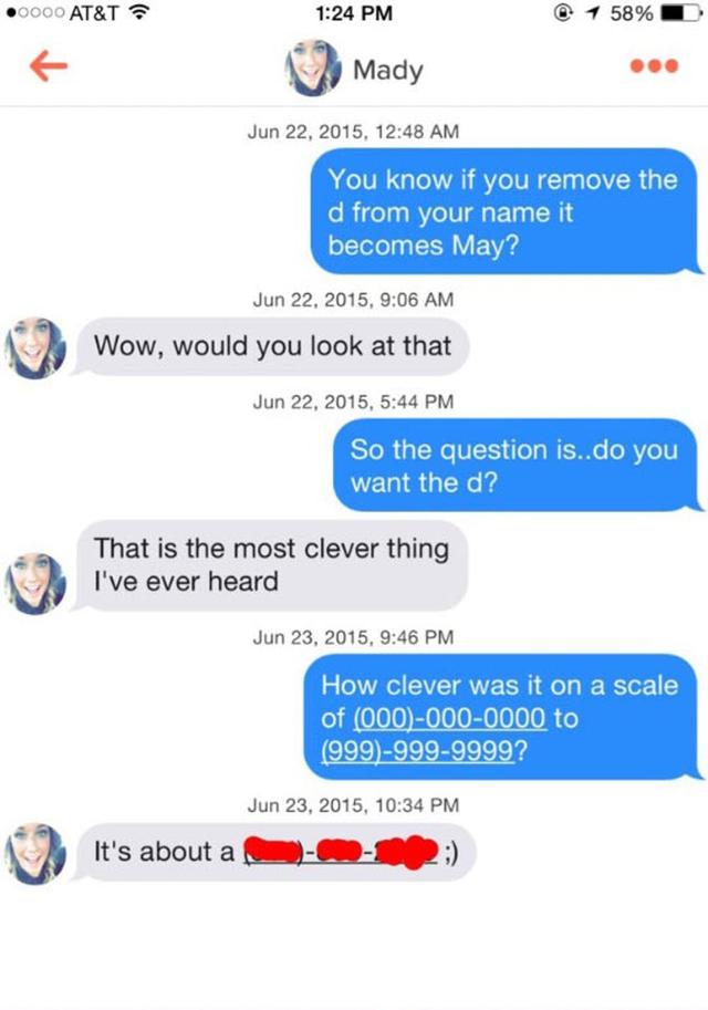 15 Cheesiest Tinder Pickup Lines That Actually Worked 国际 蛋蛋赞