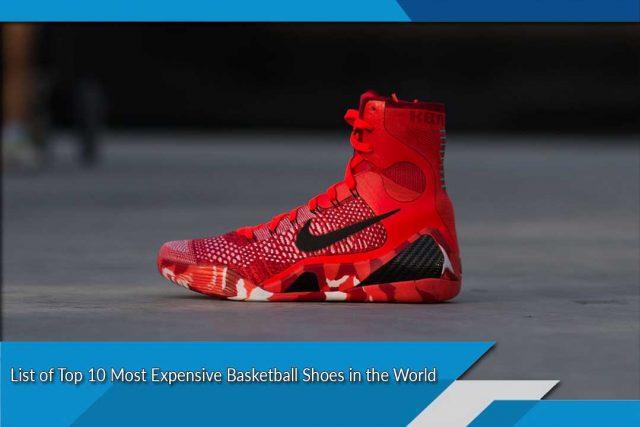 the most expensive basketball shoes