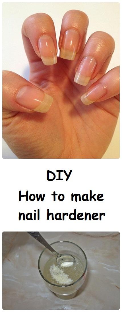 DIY How to make nail hardener