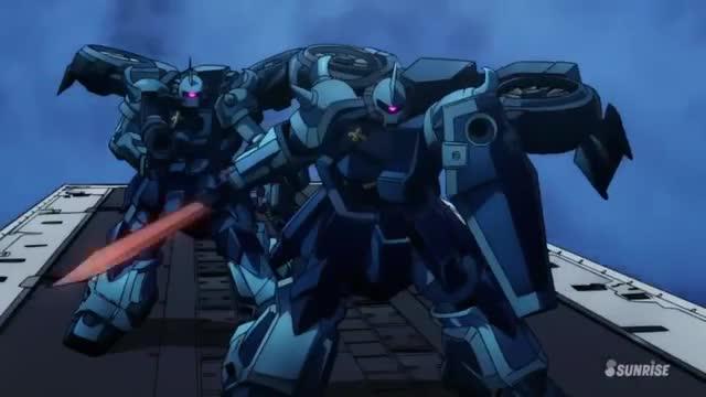 グフがめっちゃ器用になってかっこいい グフサンダーボルト版戦闘シーン