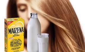 ALISAMENTO NATURAL com AÇÚCAR E MAIZENA