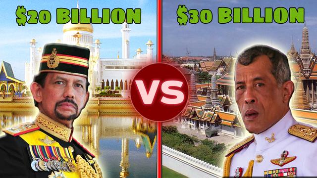 Battle of The Billionaires - The Sultan of Brunei VS The King of Thailand