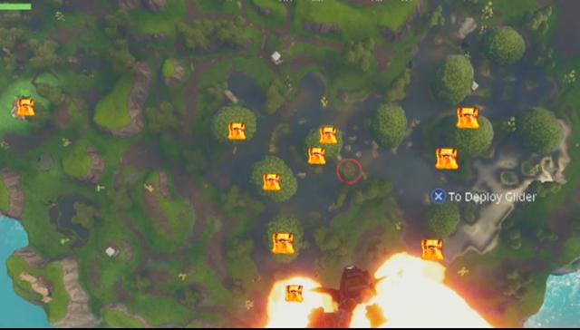 Fortnite jungle chest locations