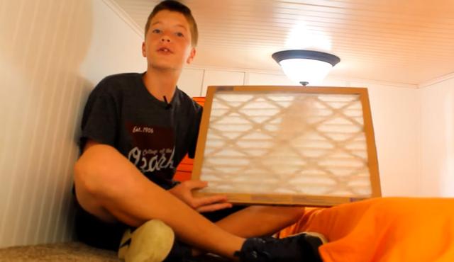 A 13-Year-Old Built This Tiny House For $1,500 – And When You See The Inside You’ll Be Astounded