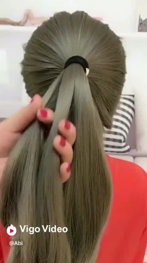 ヘアアレンジ 可愛いポニーテールアレンジ