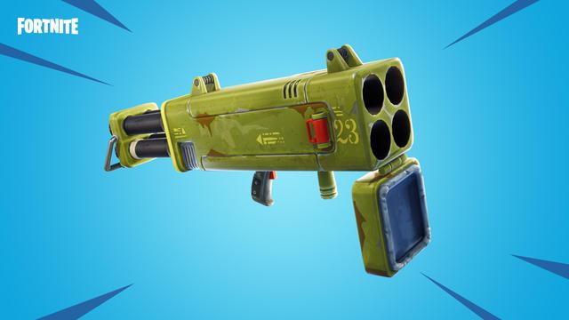 le lanceur de quadruple vient dans les variantes epiques et legendaires selon nbrleaks - fortnite quad lanceur