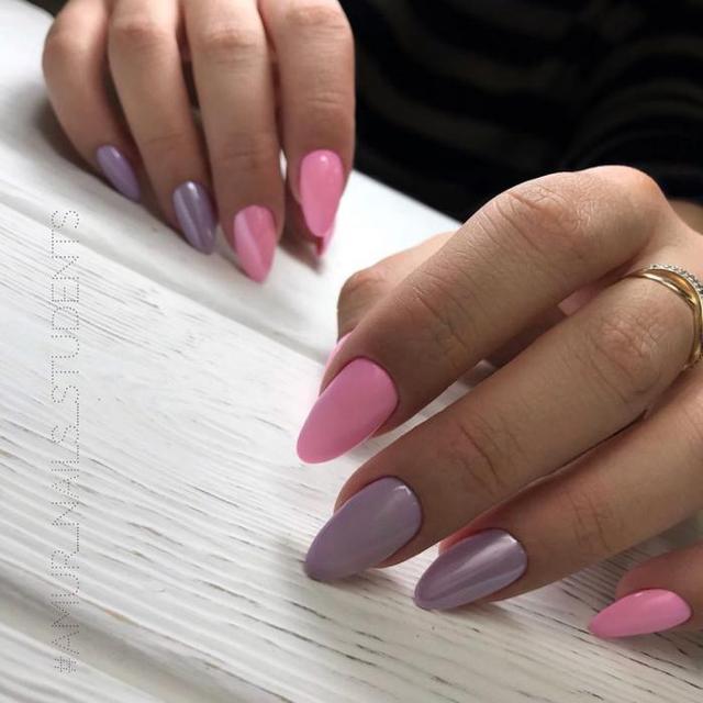 Classic Almond Shape of Nails