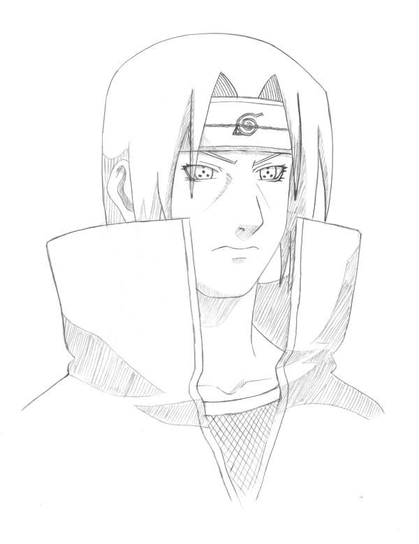 How To Draw Itachi Face How To Images Collection