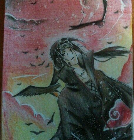 How To Draw Itachi Uchiha From Naruto In Pencil In Stages 国际 蛋蛋赞