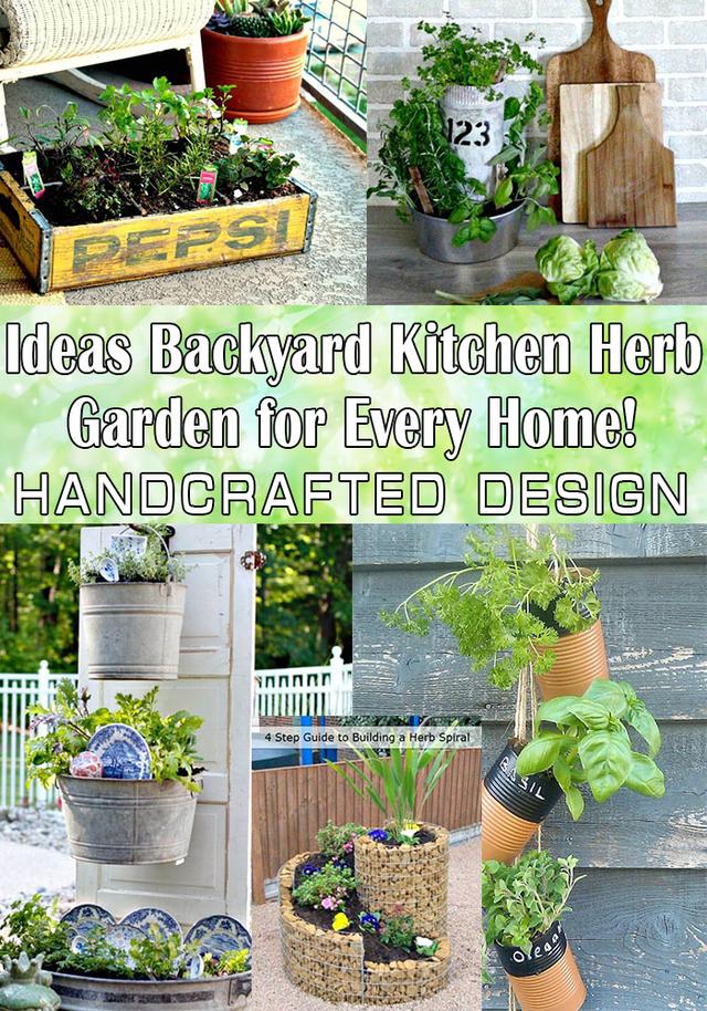 Ideas Backyard Kitchen Herb Garden For Every Home å½é èèèµ