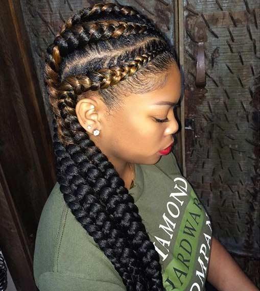 20 Best Ghana Braids Hairstyles 2018 国际 蛋蛋赞