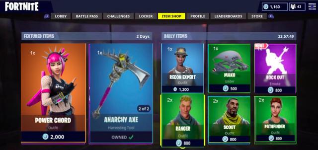 ce sont les peaux et les objets les plus rares de fortnite tb jeu - la boutique fortnite