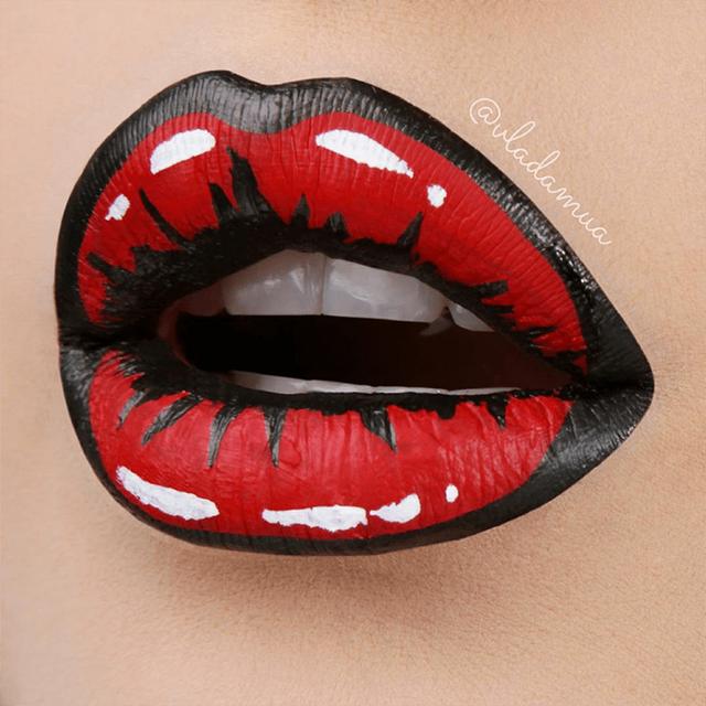 Bold Lipstick Makeup and Their Incredible Look on the Lips