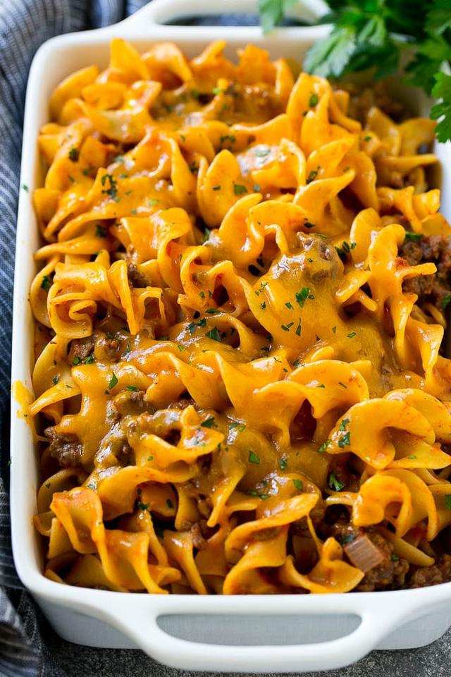 Beef Noodle Casserole Ground Beef Casserole With Noodles Tomatoes My