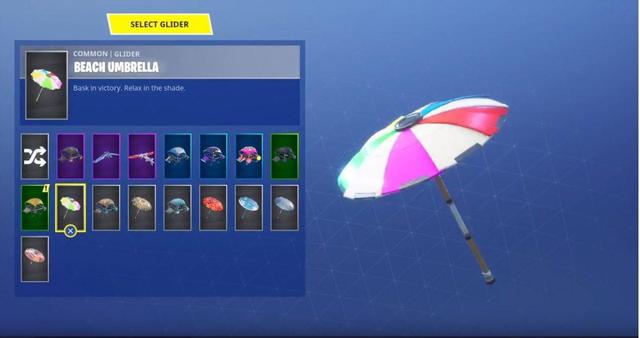 le parapluie de la victoire de la saison 5 credits epic games andy spiller - parapluie fortnite top 1 saison 8