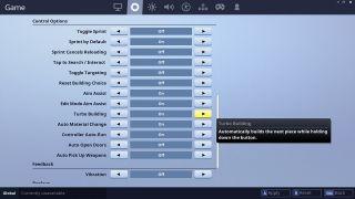 edificio turbo - configuraciones de fortnite pc