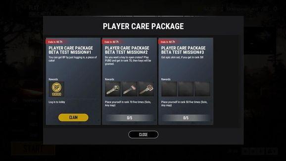Pubg Corp Adds New Player Care Package Missions To Pubg Pc Pts 国际 蛋蛋赞