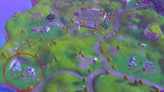 a l ouest de risky reels et vous trouverez une paire de maisons on a un sous sol avec une piece de puzzle fortnite grid g2 - puzzle sous sol fortnite