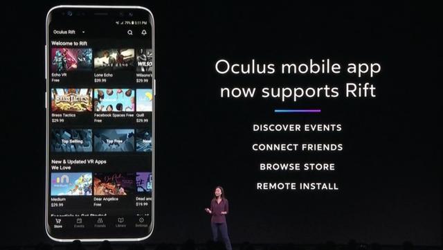 Mit der Oculus Mobile App können Nutzer nun PC-Spiele ...