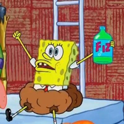 spongebobeatingtidepods