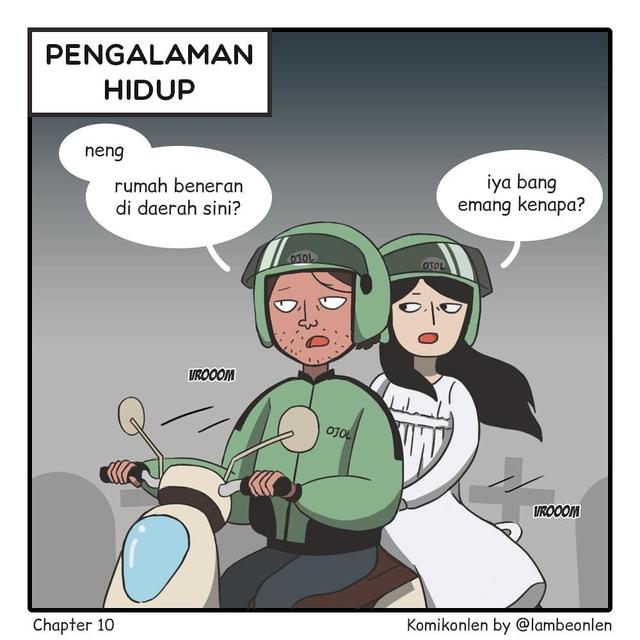 10 Komik Lucu Tipe Orderan Ojek Online Ini Bikin Tepuk Jidat Brilio Net Line Today