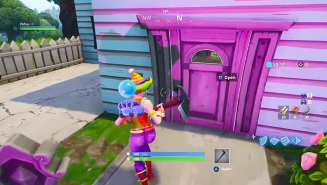 dans fortnite battle royale saison 6 semaine 4 le defi consiste a sonner a la porte d une maison avec des adversaires a l interieur lors de trois matchs - defi semaine 4 fortnite