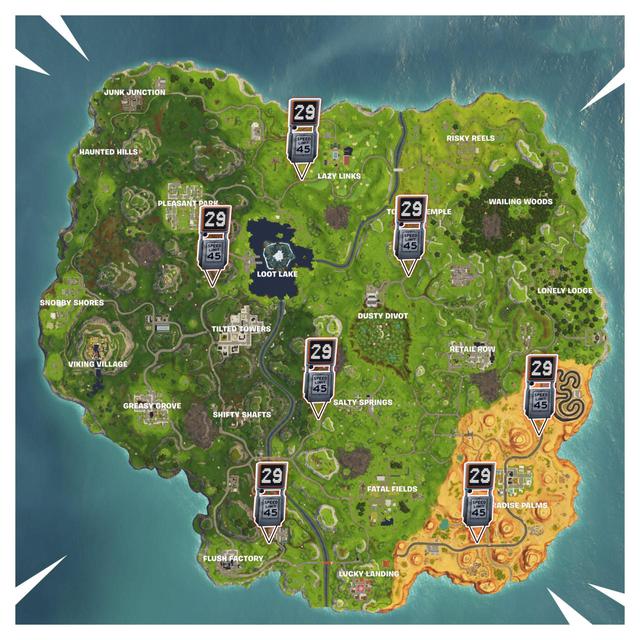 Wo Sind Radar Sign Standorte In Fortnite Wie Man Eine - auch hier haben wir die beinarbeit fur sie erledigt sie mussen nur einen b!   lick nach unten werfen wo sie ihre standorte finden