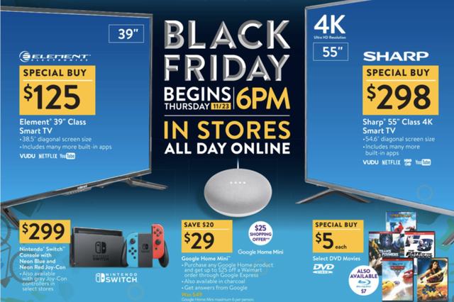 walmart google home hub black friday