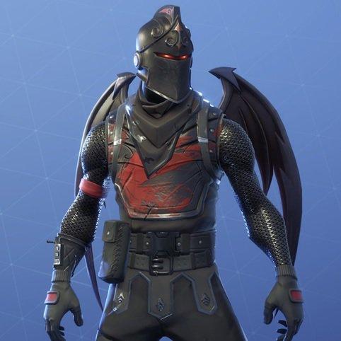 die rot schwarze kombination sieht toll aus dies ist eine legendare mannliche haut im battle royale es ist eine der beliebtesten fortnite skins - schwarze ritterin fortnite