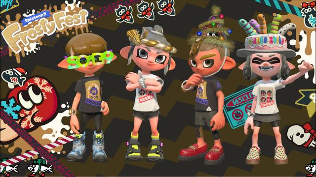 Get This Crazy Cake Hat With Eels On It And More With Splatoon 2 S Upcoming Winter Event 国际 蛋蛋赞
