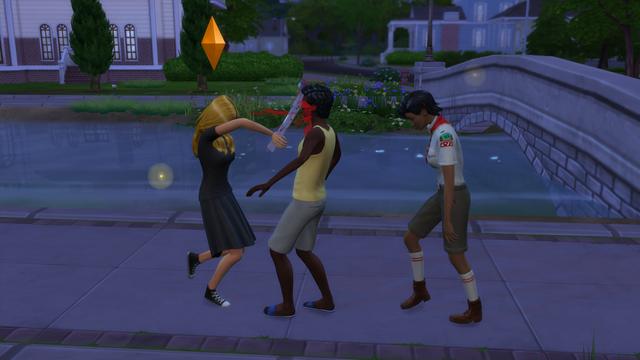 The SIMS 4 насилие. SIMS 4 violence мод.