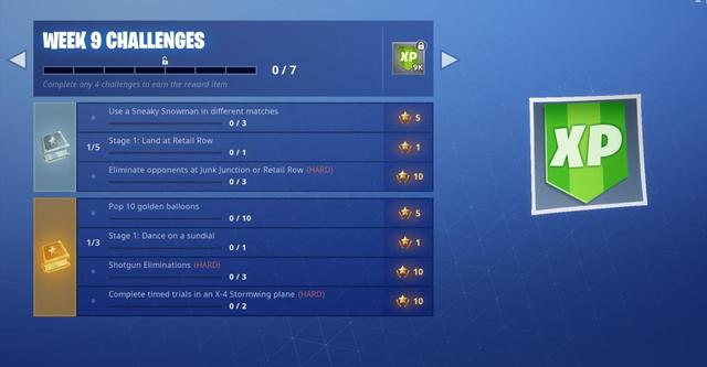 Fortnite Week 9 Challenge Guide Dance On Sundial Pop Golden - fortnite week 9 challenge guide dance on sundial pop golden balloons and more