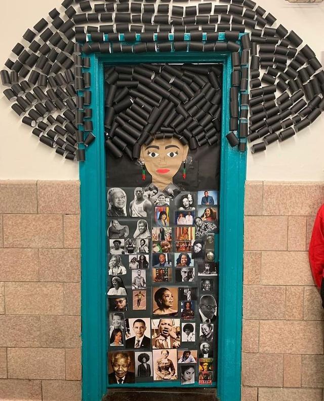 14 Teachers That Proudly Decorated Their Classroom Doors For Black