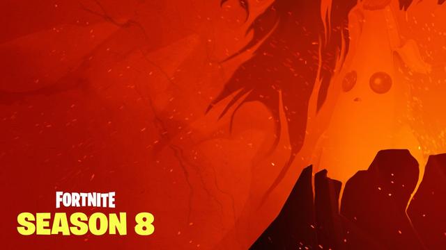 Volcano fortnite eruption