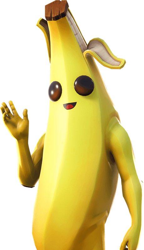 fortnite s latest skin is a demonic banana called peely and fans love him gaming - image fortnite skin banane